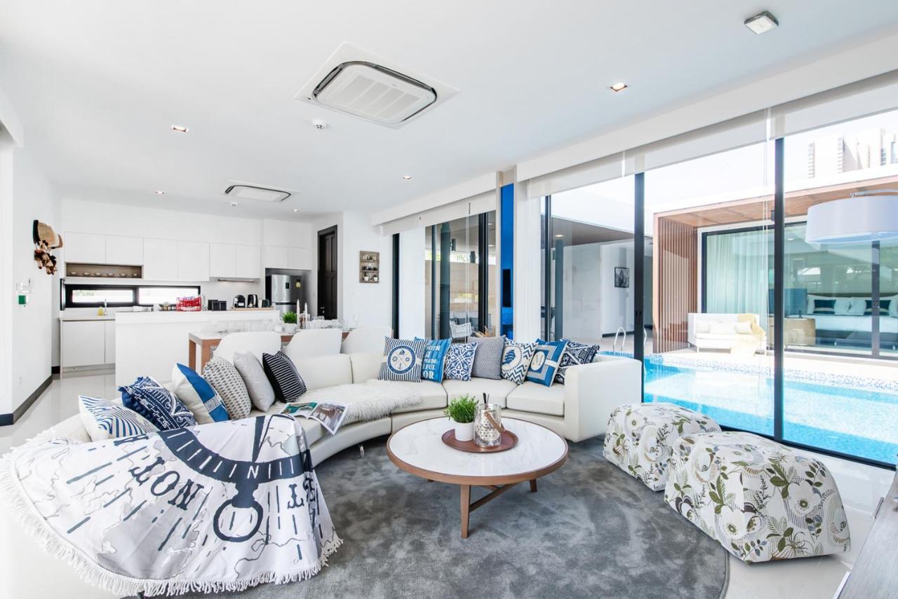 Movenpick Luxury Villa1Fl-Private Pool-Sha Certified Na Chom Thian Exterior foto