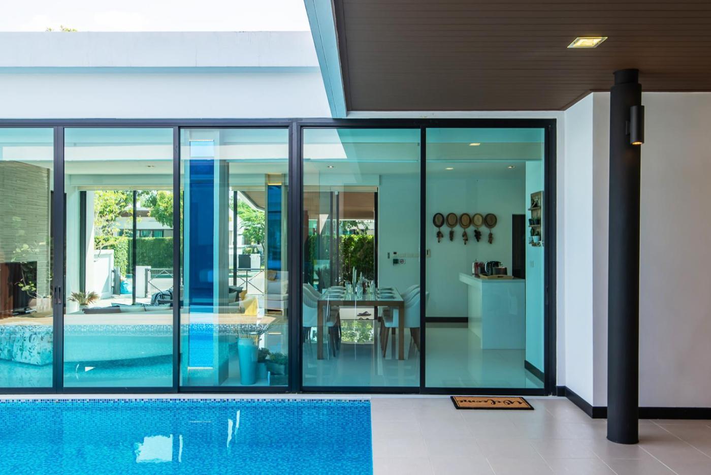 Movenpick Luxury Villa1Fl-Private Pool-Sha Certified Na Chom Thian Exterior foto